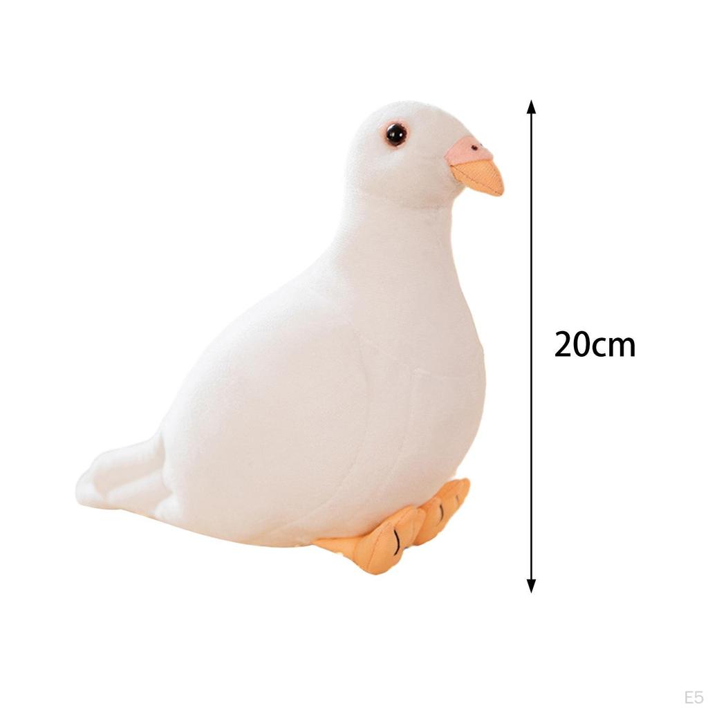Bird Stuffed Animal Realistic Pigeon Plush Toy Doll Unique Soft Room Decoration Boys Girl Toys for