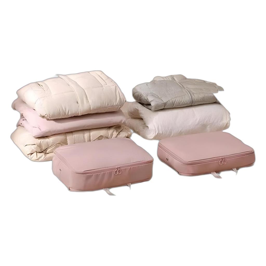 Large Waterproof Down Jacket Storage Bag with Handle and Zipper