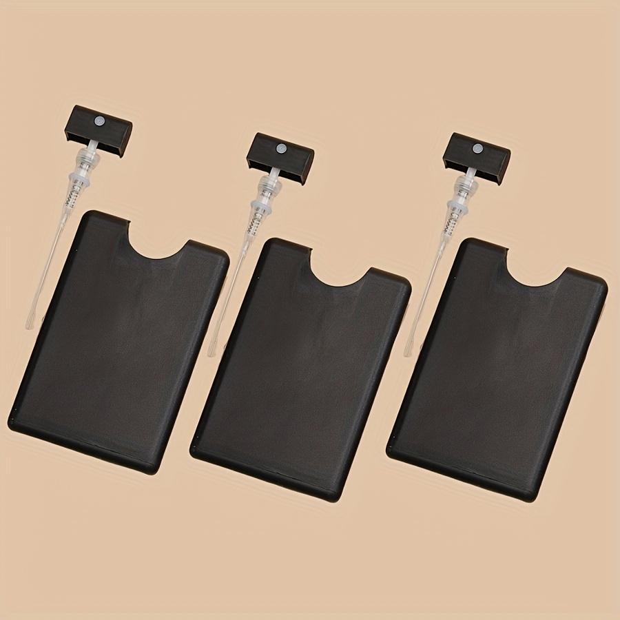 3pcs Refillable Fine Mist Perfume Spray Bottle - PVC-Free Plastic, Scent-Free, Ideal for Cosmetics & Essential Oils