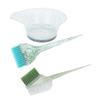3pcs Hair Dye Kit Hair Coloring Brush Dyeing Mixing Bowl Double Side Brush Hairdressing Accessory