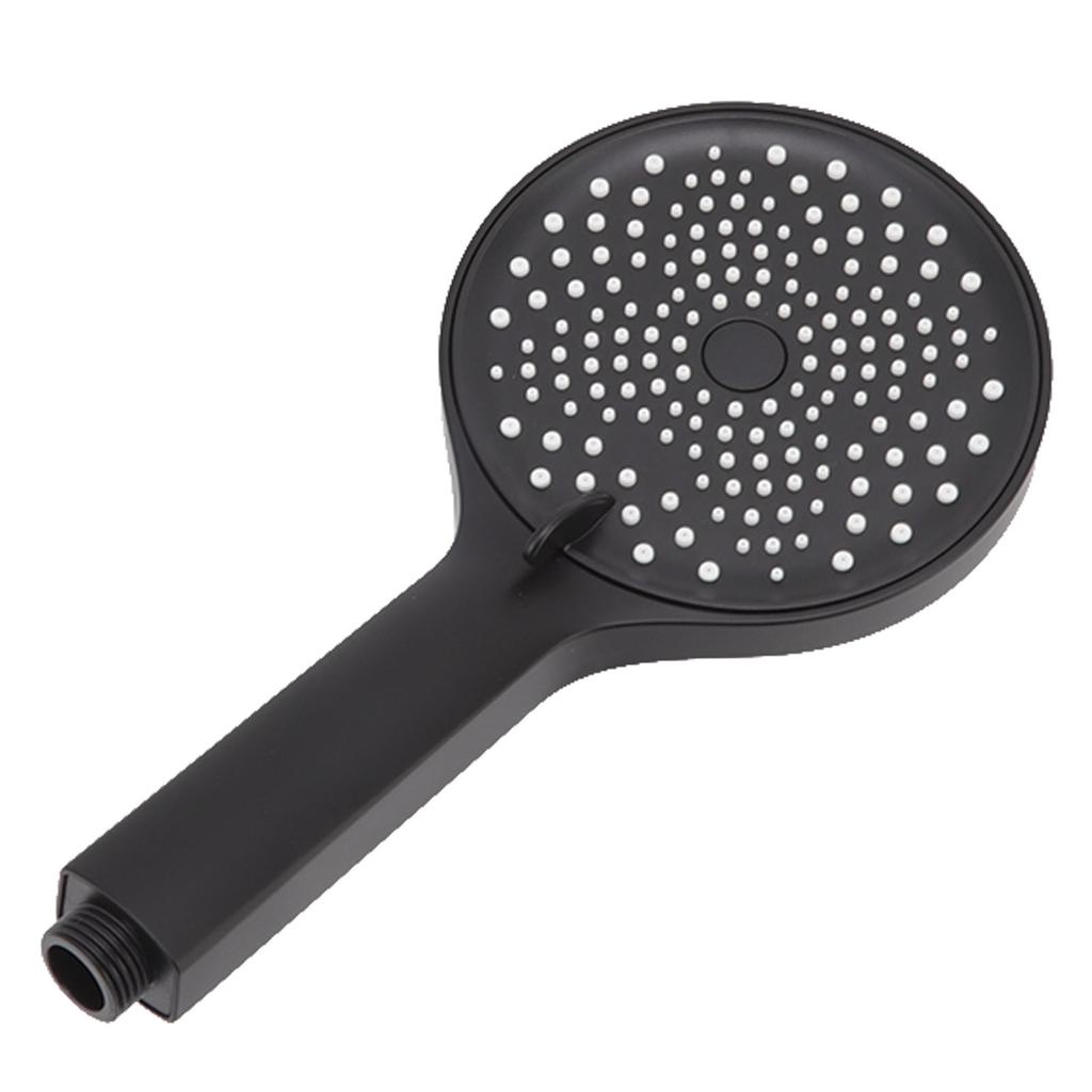 Handheld Shower Head Water Saving High Pressure Large Sprinkler Shower Sprayer for Bathroom Black