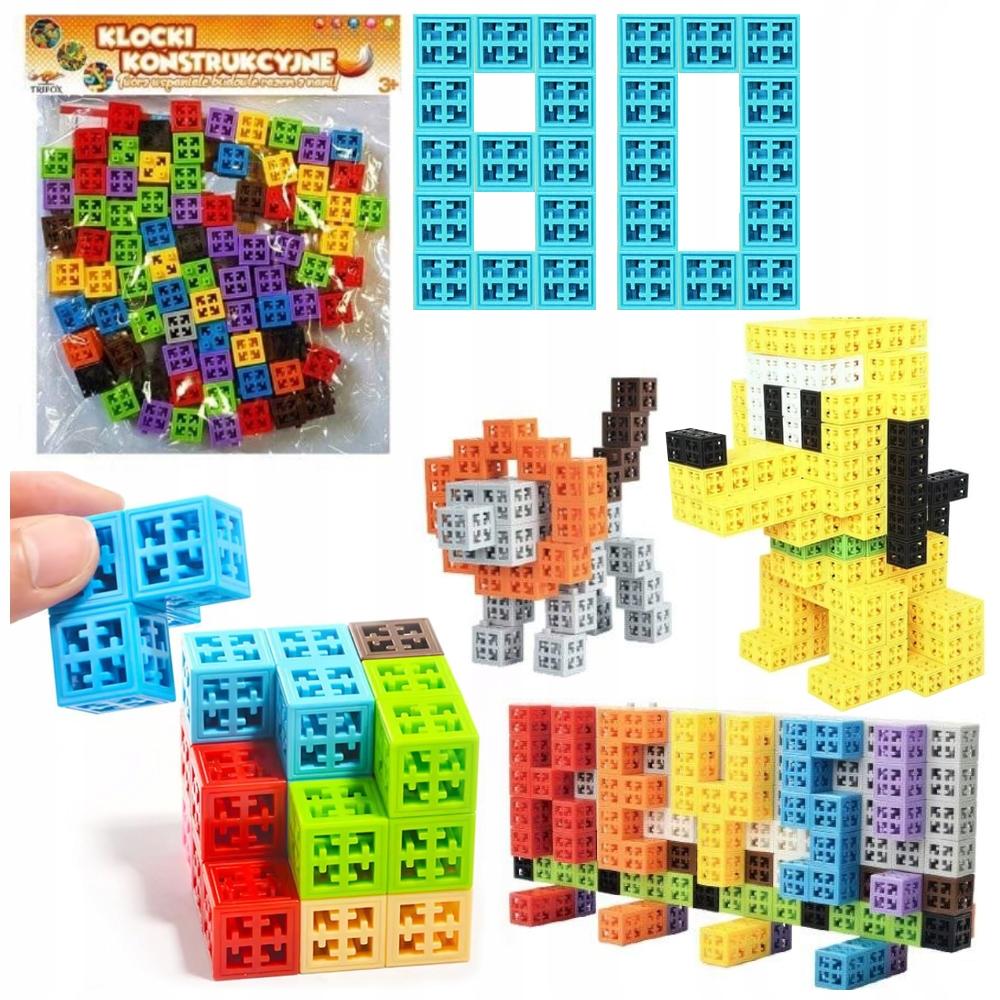 Trifox Building Blocks 3 Years + Colorful Creative 4D Squares