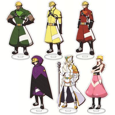 THE MARGINAL SERVICE Anime Stand Acrylic Figure Brian Nightraider Standing Model Plate Cosplay Collections