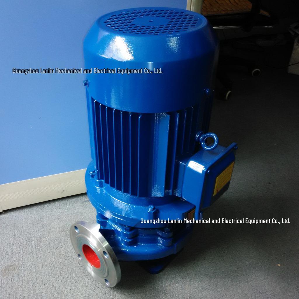 IHG65-160IA Stainless Steel Vertical Pipeline Pump - Single-Stage Centrifugal Hot Water Booster