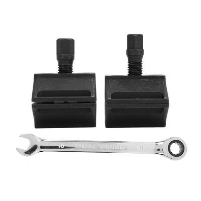 2PCS Suspension Strut Spreader Tool with Wrench Steel Effortless Installation Universal Fit