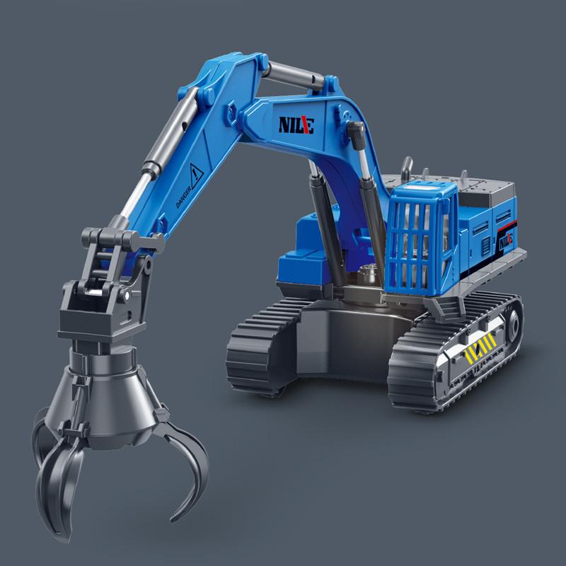 Inertia Engineering Simulation Vehicle Excavator Machine Model Children Toy Car