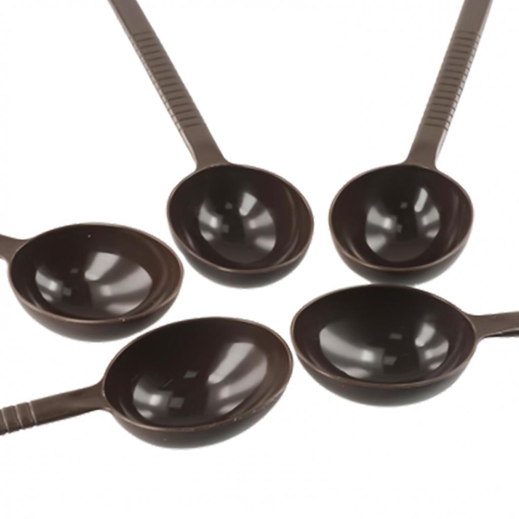 5PCS Spoons Fruit Powder/Coffee Espresso Scoop Plastic 200mm Practical