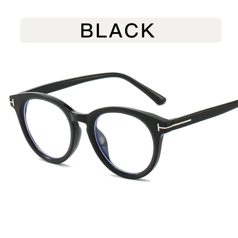 Round Shape Glasses Women Korean Campus Style Anti Blue Light Men's Glasses Frame High Quality Female Eyeglass