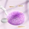 Wall-Mounted Multi-Functional Toilet Brush Set Bendable Silicone Bristles with Holder for Deep Edge Toilet Cleaning