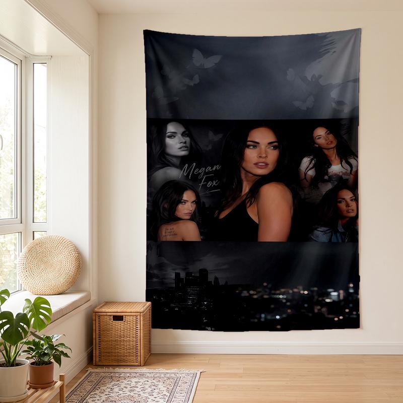 Megan Fox (19) Wandbehang Stilvoller Wandbehang für Schlafzimmer Wohnzimmer Studentenwohnheim Schönes Geschenk für Familie und Freunde