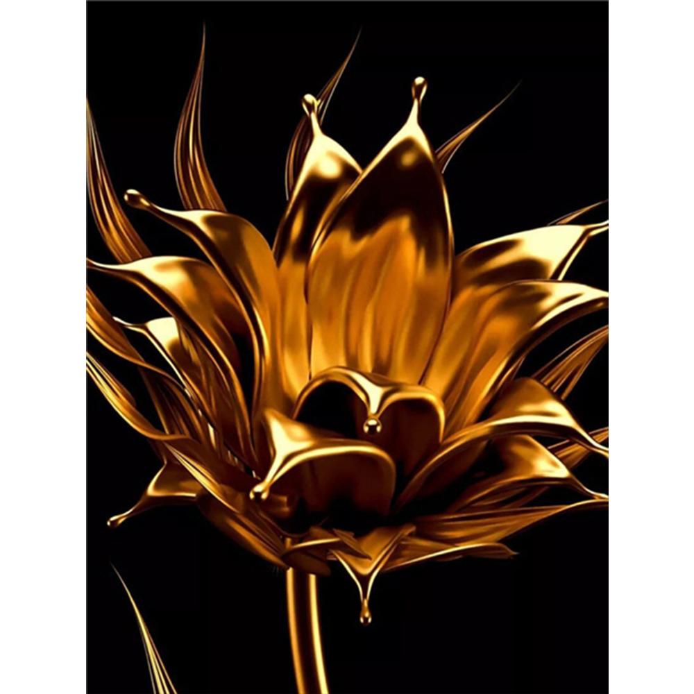 Diamond Painting Flower Rose Full Drill 5D Home Decor Diamond Embroidery Black Red Mosaic Wall Stickers