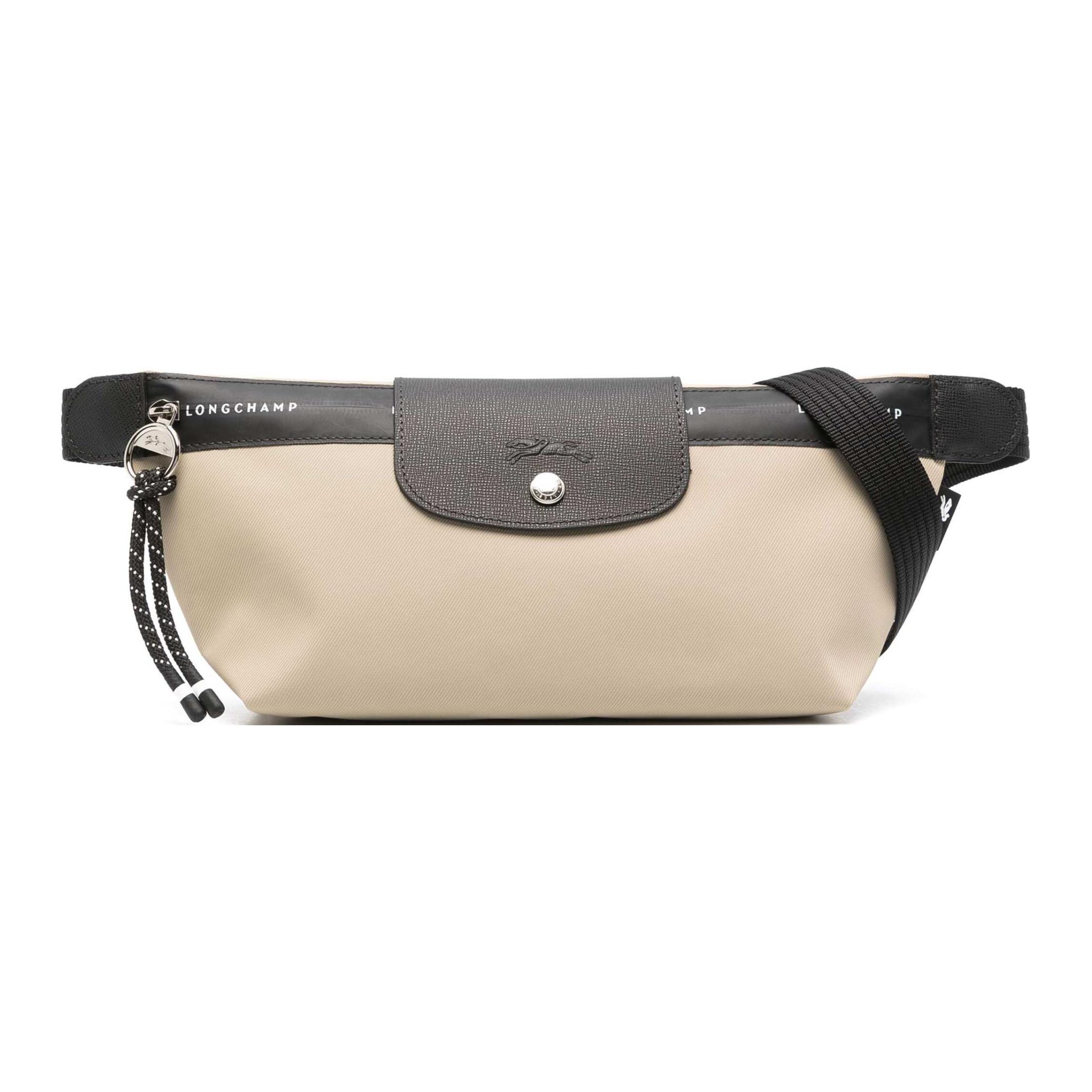 

Longchamp Le Pliage Energy Logo Snap Closure Recycled Polyamide Canvas Waist Bag Medium Women waist bag Clay 10256HSR299 Basic Set (Bag)