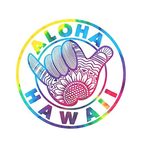 

SC RACING Наклейка Наклейка на автомобиль Серфинг Скейтборд Сноуборд Сноуборд ГАВАЙИ Алоха Автомобиль Радуга Водные виды спорта