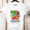 Teacher Autism Tshirt Floral Neurodiversity Celebrate The Spectrum Graphic T Shirts Clothing Autism Awareness Shirt for Women