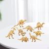 Hollow Prehistoric Dinosaur Toy Playset Figures Props Toys Party Favors Collectibles Ages 3+