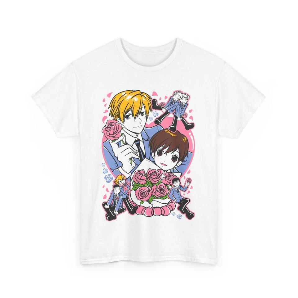 Anime Sekaiichi Hatsukoi TShirt Unisexga Lover Tee Japanese Otaku Tshirt White
