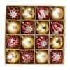 16 Pieces Christmas Ball Ornaments Hanging Crafts Charm Pendants Xmas Decorations for