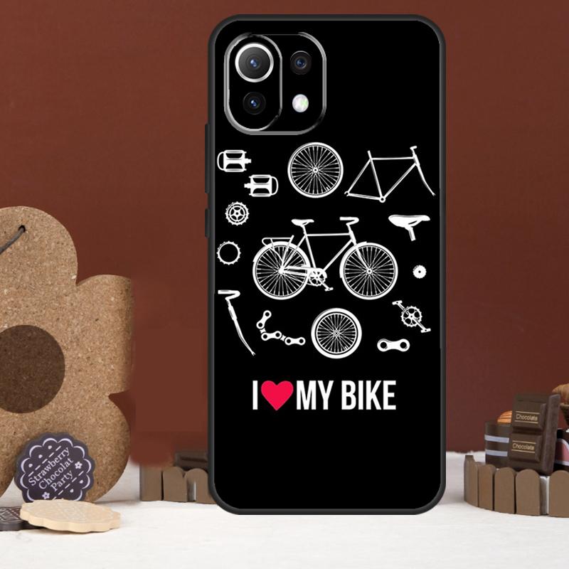 Bike Bicycle Sport Case For Xiaomi 17 Pro Max 14 15 Ultra 15T 13T 14T POCO F8 Ultra F7 F5 F6 X5 X6 X7 Pro Cover
