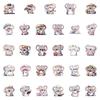 54Pcs New Cute Cartoon Koala Graffiti Decoration Mobile Phone Waterproof Children'S Stickers