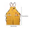 Work Apron Woodworking Carpenter Craftsman DIY Canvas Workshop Bib Pockets Outdoor Barbecue Cooking Aprons Bibs Clothing