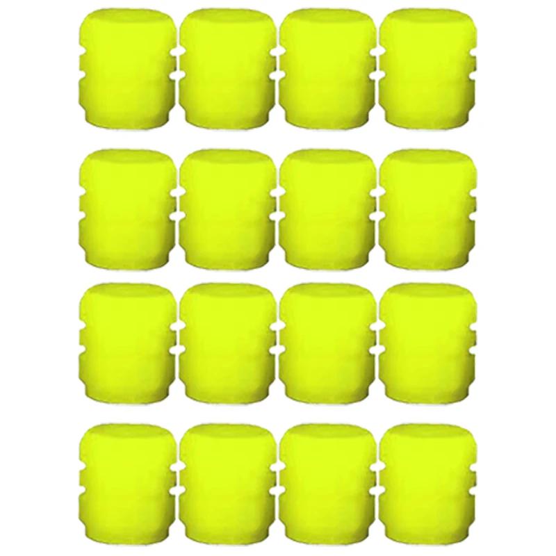 Car Motorcycle Mini Colorful Luminous Tire Valve Caps Glowing Valve Cover Car Tire Wheel Hub Styling Decoration Auto Accessories