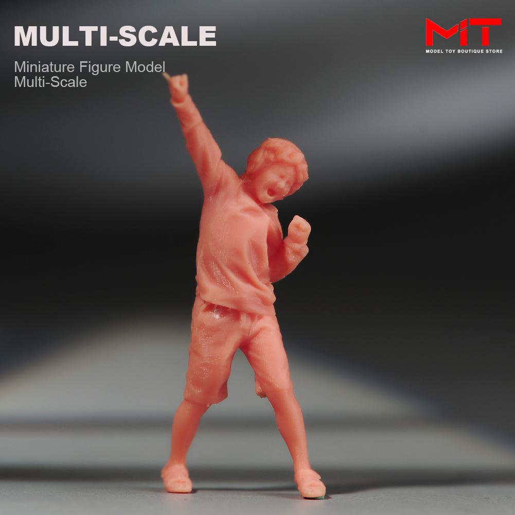 

Миниатюрные фигурки 1/87 1/64 1/43 1/24 Игривая очаровательная девочка мальчик креативная сцена фигурка реквизит куклы смоляная диорама модель игрушка подарок 1 64