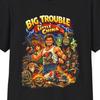 Big Trouble In Little China Retro Movie Poster Graphic Unisex Crew Neck Cotton T-Shirt and Kids Tshirt