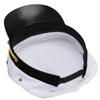 White Anchor Sailor Cap Unisex Marine Captain Hat Casual Stylish Cosplay Party Performance Hat For Men Women Kids