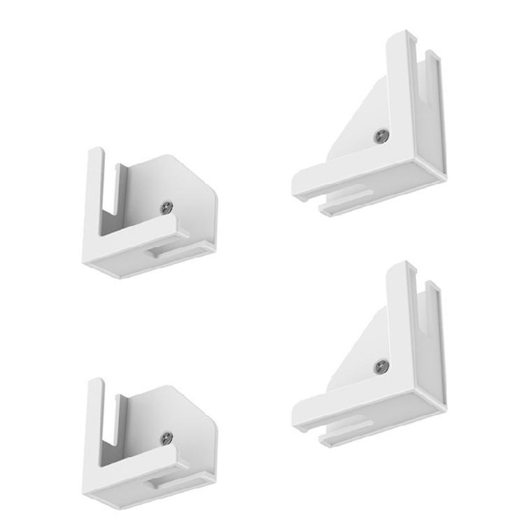 

Wall Mounted Tablet and Smartphone Stand Convenient Charging Slot Tablet Wall Holder for Wall Mount белый