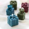 Christmas Gift Box Scented Candle Mold Bow Gift Box Fondant Silicone Mold Decor DIY Christmas Candle Molds for Candle Making