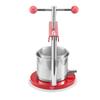 Pressa Manuale per Vino di Frutta per la Vinificazione 0,44 Gal/1,65L Acciaio Inossidabile