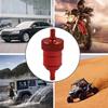 Inline Oil Filter Reusable Motorcycle Oil Filter Engine Parts Aluminum Alloy Replacement Parts For Scooter ATV & Offroad Vehicle