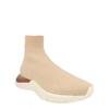 Salvatore Ferragamo Ninette High Top Sock Sneakers Beige