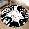 Incredibox Round Area Rug,Carpet Rug for Living Room Bedroom Sofa Playroom Decor,Non-slip Floor Mat