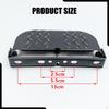 2 Pieces Electric Bike Front Pedals Foot Plates Universal Anti Slip Waterproof Folding