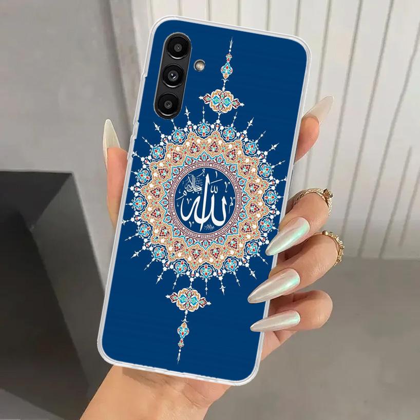 Muslim Islam Bismillah Allah Phone Case for Samsung Galaxy A17 A16 A37 A26 A36 A57 A56 A15 A25 A35 A55 A14 A24 A34 A54 A13 A23 A