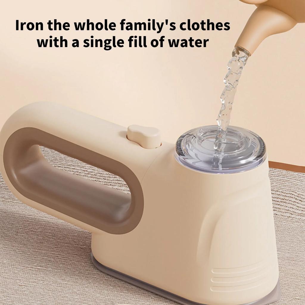 Mini Handheld Steam Iron Portable Household Travel Flatiron Foldable Fast Heating  Electric Iron Wet Dry Ironing Machine