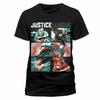 Official Justice League T Shirt Pop Art Superman Batman Flash Superhero Smal New