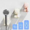 Shower Head Holder Wall Mount Vacuum Suction Bathroom Shower Head Holder Movable Adjustable Shower Grip Mount No Punching