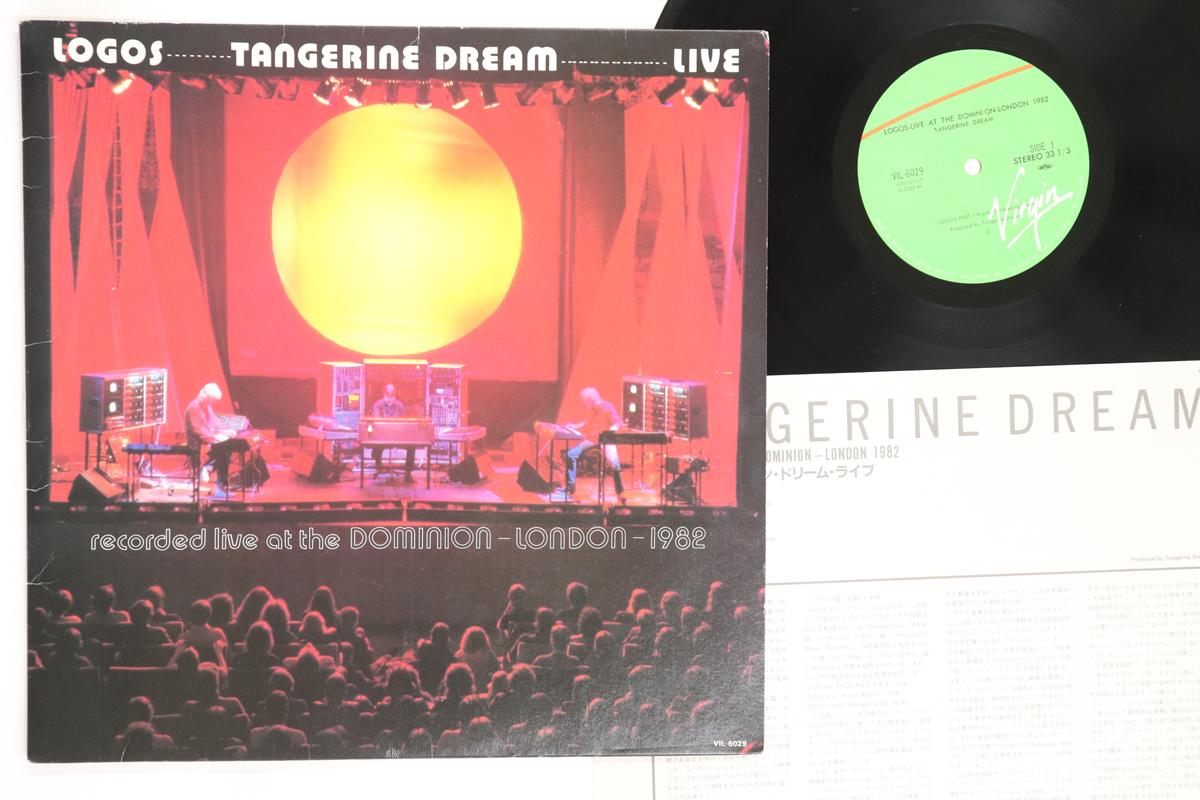 

LP Record TANGERINE DREAM Logos Live VIL6029 VICTOR 1983 Japan Rock Used