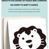 Newborn Infant Black White Visual Stimulation Flash Cards Early Educational Learning Toy