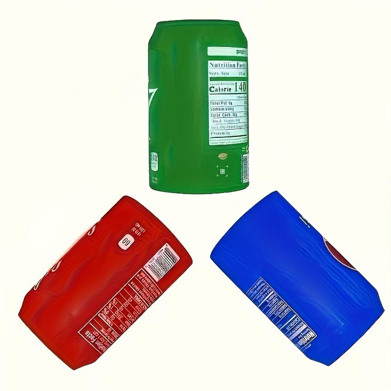 Silicone Hidden Beer Can Sleeve Soda Can Appearance Fits 355/500ml Cans For Camping Party Concert Father's Day Sports Events 5