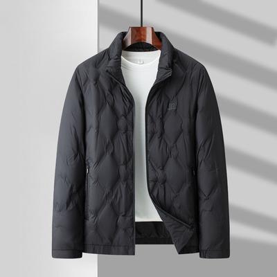 Winter New Men's Down Jacket Short Fashion Stand-up Collar Down Jacket Men's Warm, Cold-proof and Waterproof Down Jacket