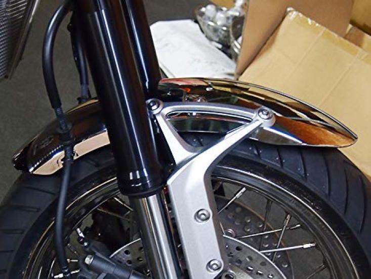 Doremi Collection Front Fender Z900RS Plated ABS Resin Silver 35102