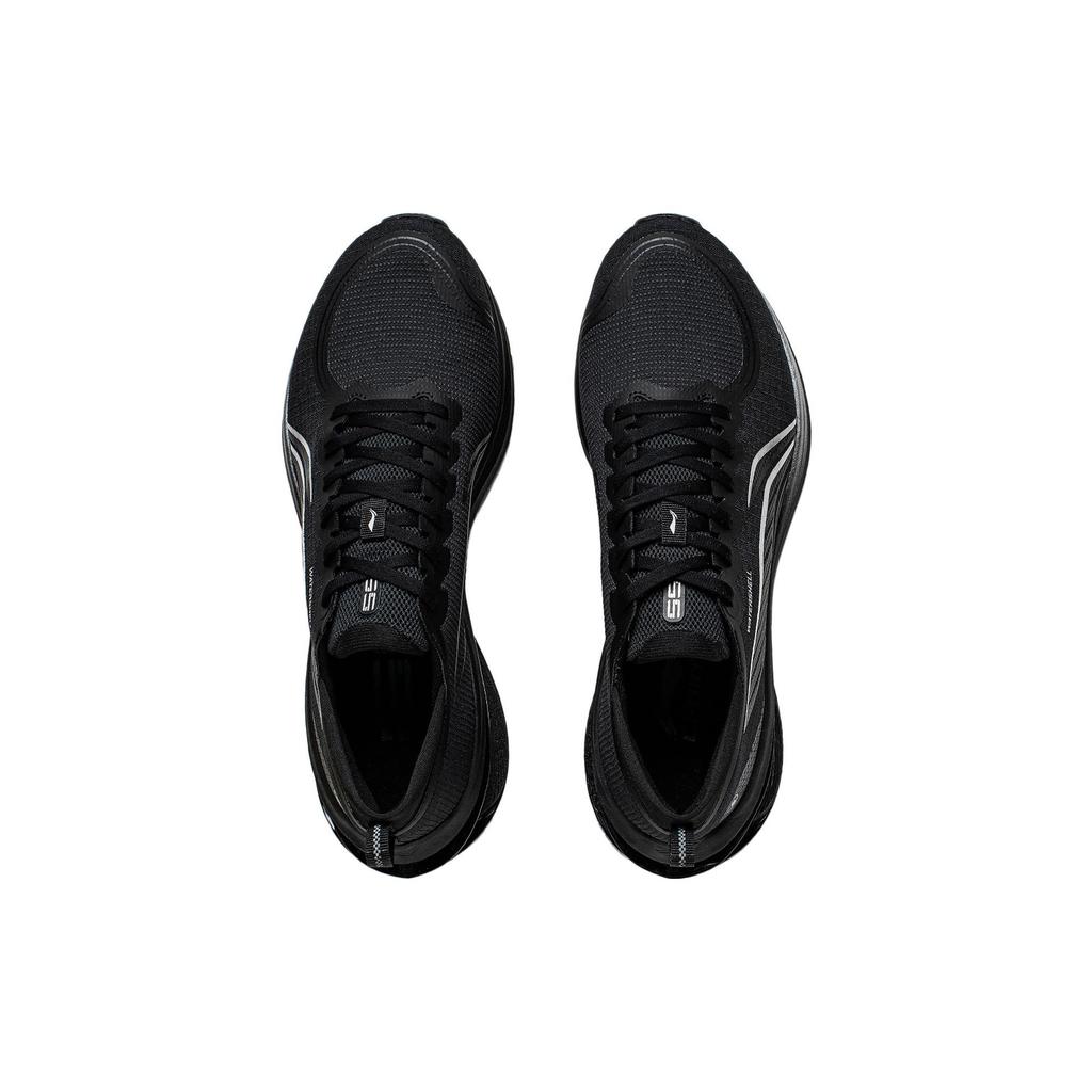 Li Ning Wu Shi 5S 3.0 Versatile Shock Absorbing Non-Slip Wear-Resistant Low-Top Running Shoes Men Running Shoes Black ARST051-3