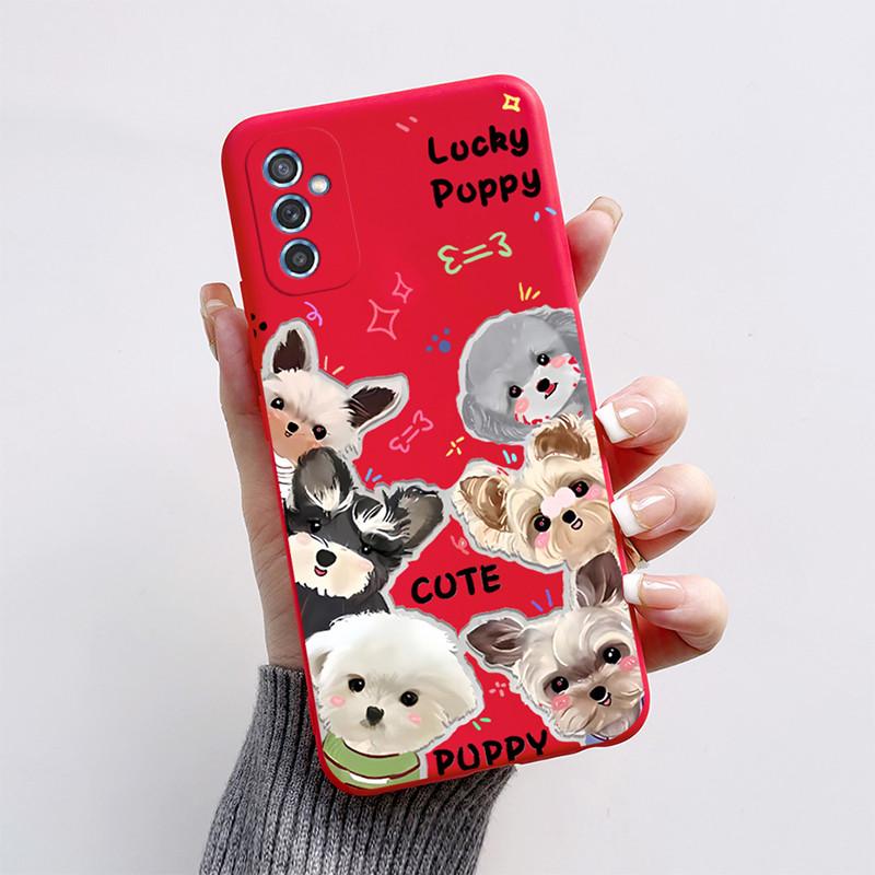 For Samsung Galaxy M52 5G Case Galaxy M23 Cute Cartoon Soft Silicone Phone Cases For Samsung M52 M23 Cover M52 5G Fundas Bumper
