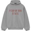 SS25 Fleece Hoodie 'Grey' Men's 192BT246251F