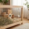 Wall Hanging Pet Cage Thermometer Birdcage Monitoring Hygrometer  Rabbit Cage