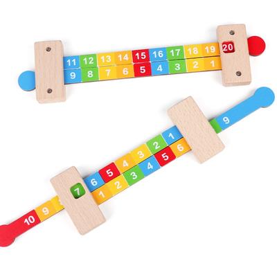 Bambini In Legno Matematica Aritmetica Apprendimento Giocattoli Montessori Insegnamento Aggiunta Righello Educativi Numero di Giocattoli Per I Bambini Sussidi Didattici