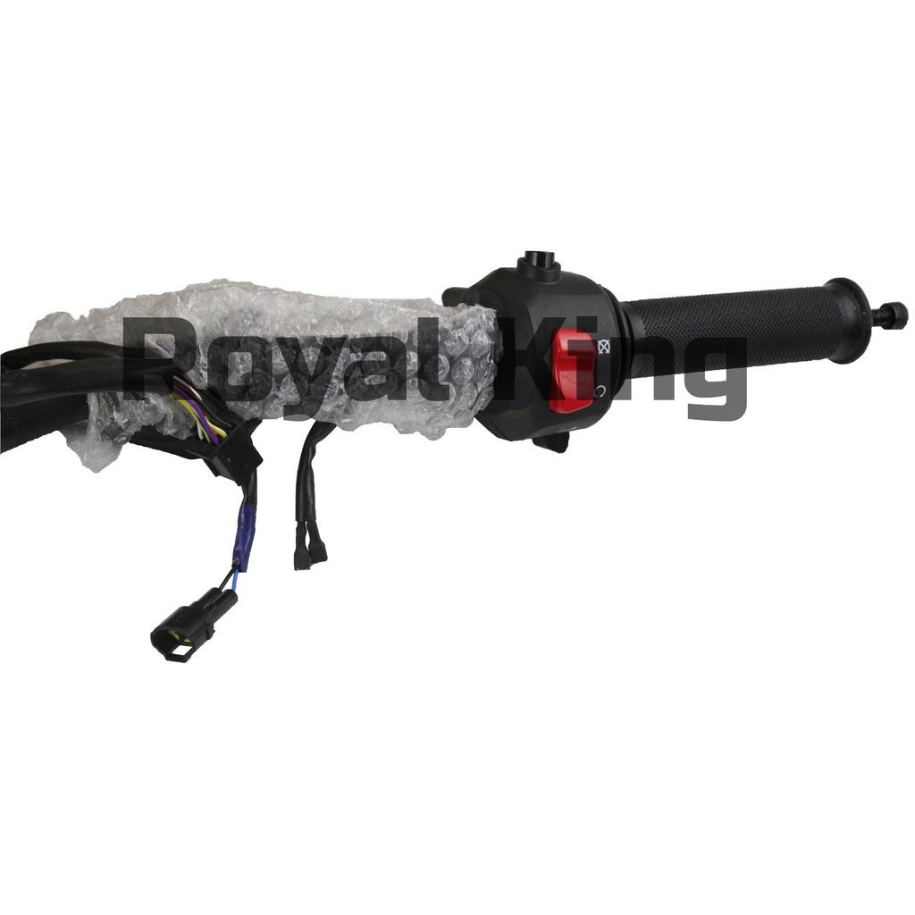 Royal Enfield "Black Complete Handlebar Assembly" For Scram 411